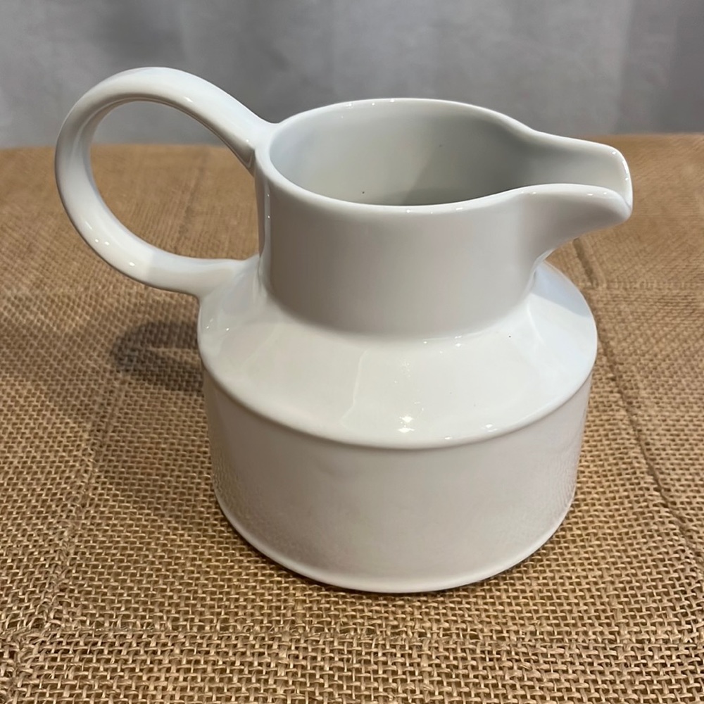 small ceramic pitcher